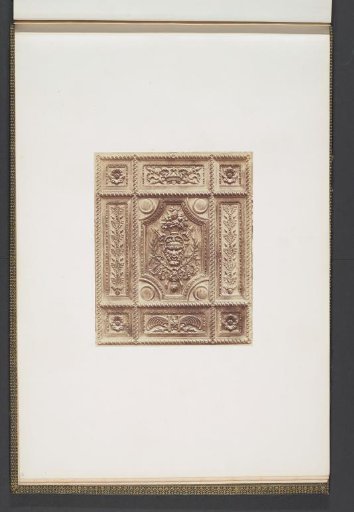 Plaster model for a decoration of the Palais du Louvre