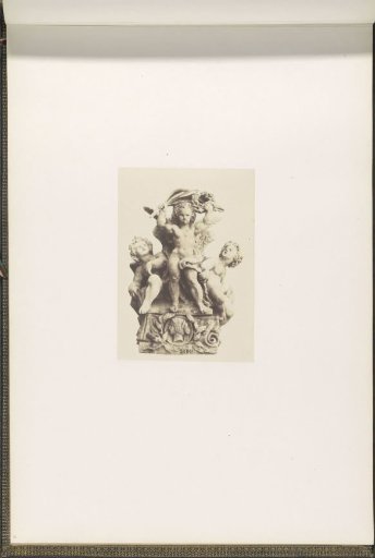 Plaster model for sculpture on the Palais du Louvre: "Les Arts" by Auguste Préault