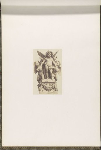 Plaster model for sculpture on the Palais du Louvre: "L'Abondance" by Louis Léopold Chambard