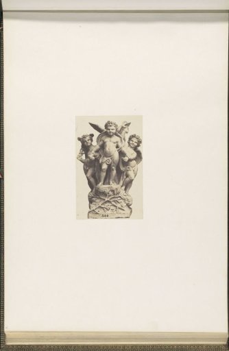 Plaster model for sculpture on the Palais du Louvre: "Le Commerce et l'Agriculture" by Louis Léopold Chambard