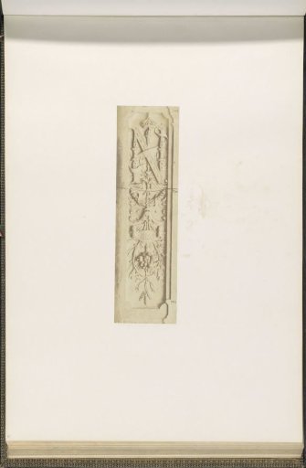 Plaster model for a panel on the Palais du Louvre by Morand