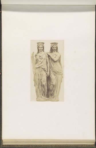 Plaster models for caryatids on the Palais du Louvre by Astyanax Bosio