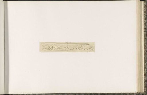 Plaster model for decoration of the Palais du Louvre