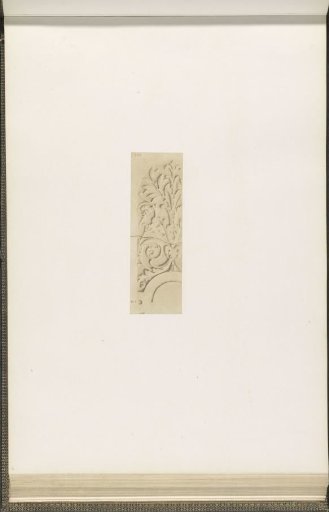 Plaster model for decoration of the Palais du Louvre