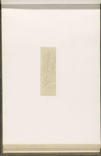 Plaster model for decoration of the Palais du Louvre