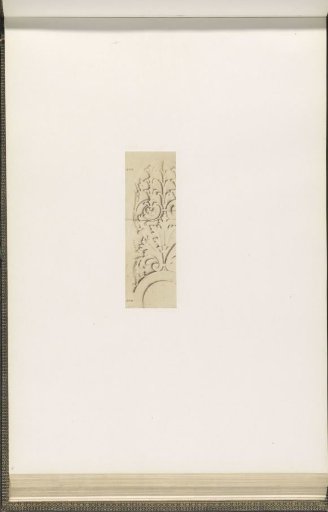 Plaster model for decoration of the Palais du Louvre