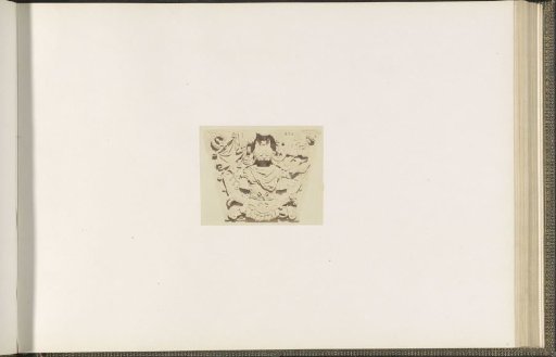 Plaster model for a keystone of the Palais du Louvre by Jules Lafrance