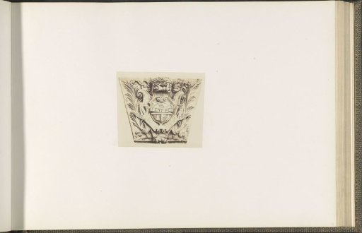 Plaster model for a keystone of the Palais du Louvre by Désiré Hayon