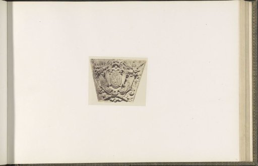 Plaster model for a keystone of the Palais du Louvre by Duvieux