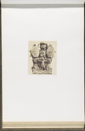 Plaster model for sculpture on the Palais du Louvre: "Attributs de la Guerre" by Louis Léopold Chambard