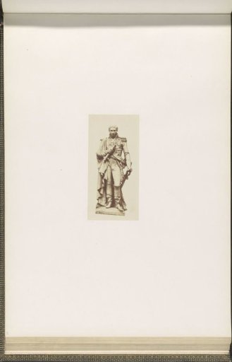 Plaster model for sculpture on the Palais du Louvre: "Masséna" by Célestin Anatole Calmels