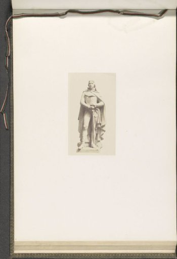 Plaster model for sculpture on the Palais du Louvre: "Hoche" by Eugène Farochon