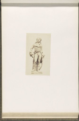 Plaster model for sculpture on the Palais du Louvre: "Kléber" by Victor Vilain