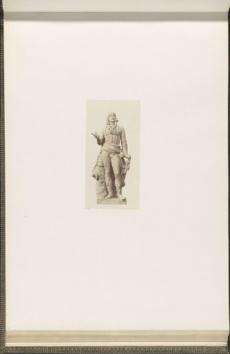 Plaster model for sculpture on the Palais du Louvre: "Marceau" by Gabriel Thomas