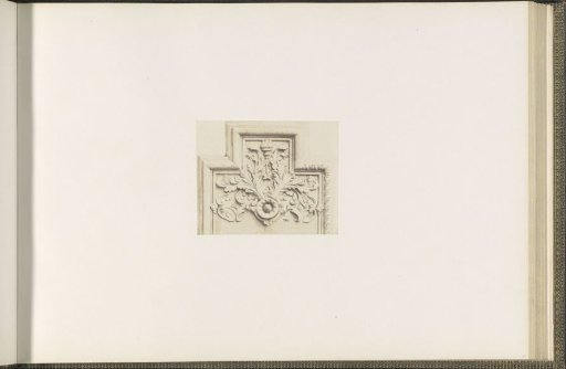 Plaster model for the decoration of the Palais du Louvre by Etienne Jacquemin