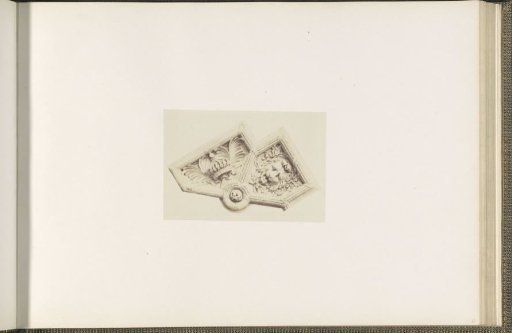 Plaster model for the decoration of a vault of the Palais du Louvre by Joseph-Félix Simouillard and Eustache Bernard