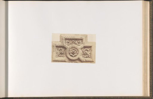 Plaster model for decoration of the Palais du Louvre by Edme Petit
