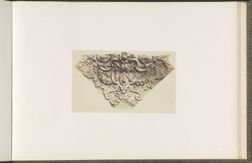 Plaster model for a decoration of the Palais du Louvre