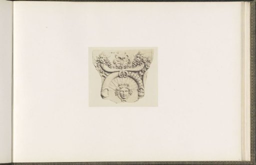 Plaster model for a decoration of the Palais du Louvre