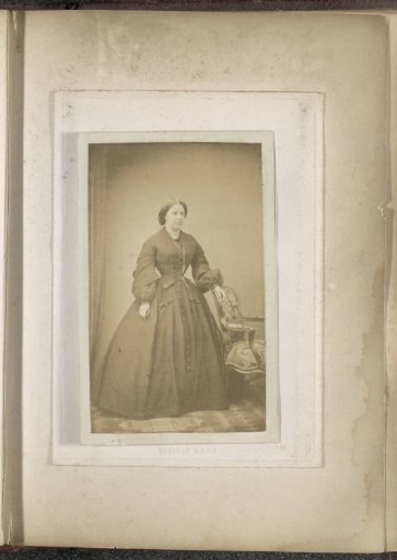 Portrait of a Woman in a Long Dress