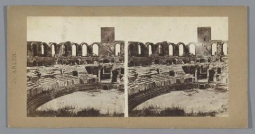 View of the Amphitheatre of Arles