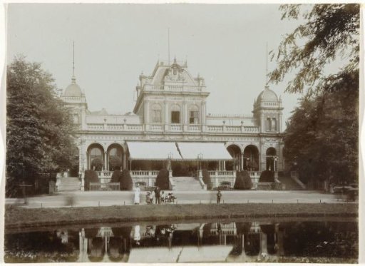 View of the Vondelpark pavilion
