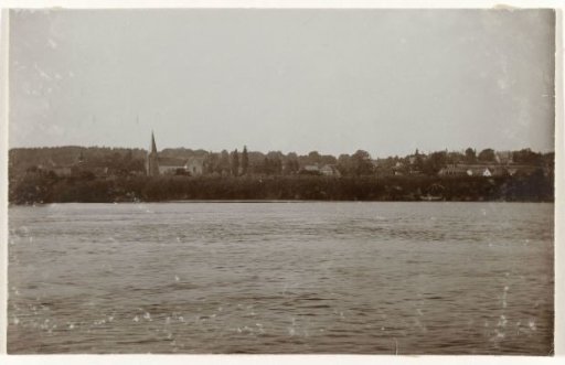 View from a river, probably in the Netherlands