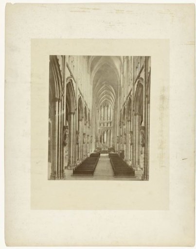 Interior of a Dutch Gothic Catholic Church