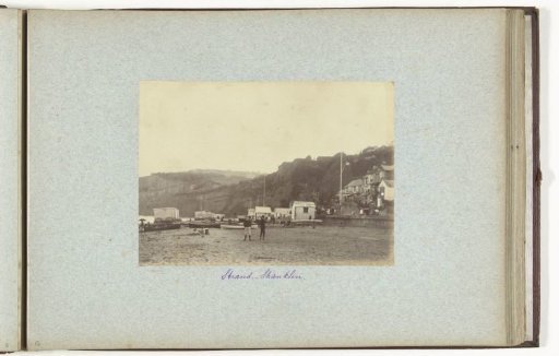 View of the beach at Shanklin