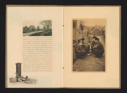Four men conversing on the street