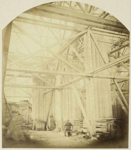 Saint-Vincent-de-Paul Church in Marseille under construction