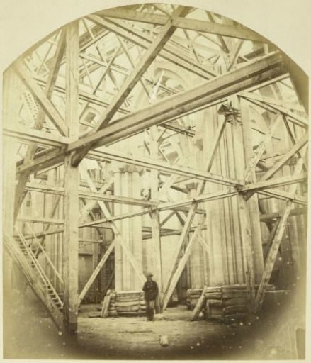 Saint-Vincent-de-Paul Church in Marseille under construction