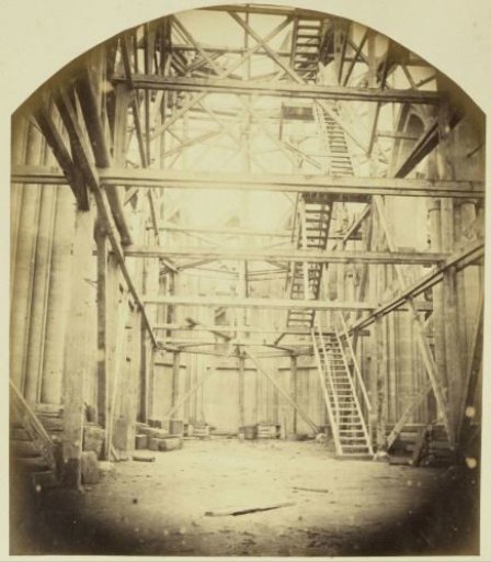 Saint-Vincent-de-Paul Church in Marseille under construction