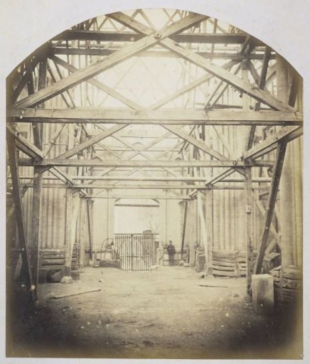 Saint-Vincent-de-Paul Church in Marseille under construction
