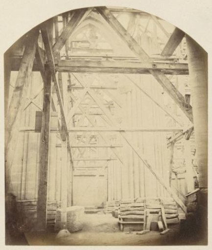 Saint-Vincent-de-Paul Church in Marseille under construction