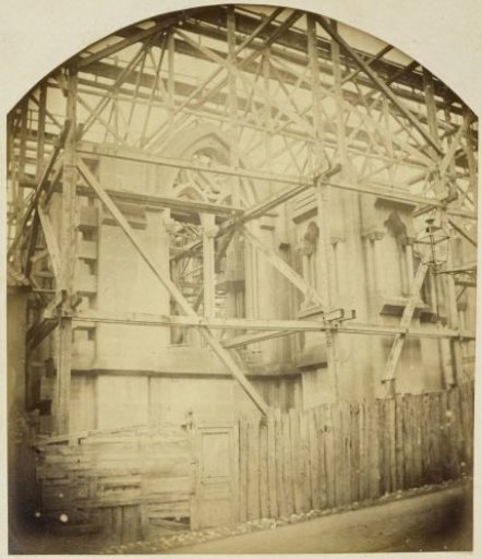 Saint-Vincent-de-Paul Church in Marseille under construction