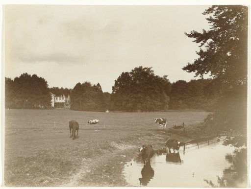 View of the estate Nieuw Rande in Diepenveen