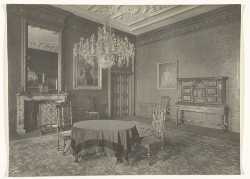 View in the Antechamber of Paleis Het Loo in Apeldoorn