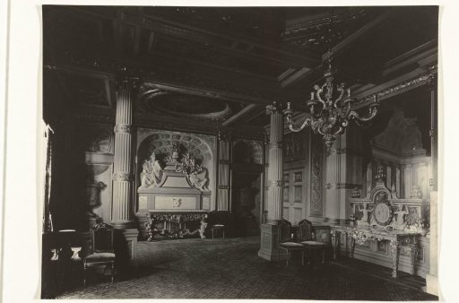 View in the Small Dining Room of Paleis Het Loo in Apeldoorn