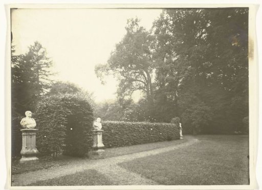 View in the Garden of Paleis Het Loo in Apeldoorn