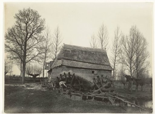 Watermill or Nijenbekermolen near Voorst, Gelderland