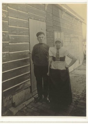 Portrait of a Man and Woman in Costume