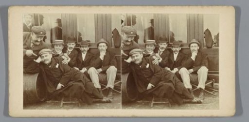 Portrait of a group of men