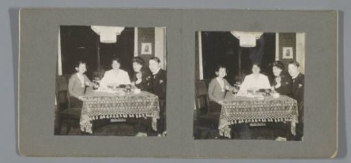 Company around a table