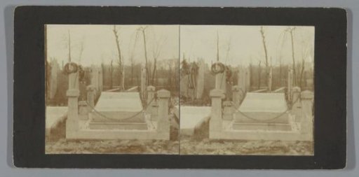 Grave on a cemetery in the Netherlands