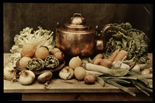 Still Life with Fruit, Vegetables, and a Copper Kettle