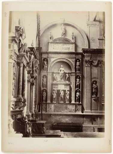 Monument to Pietro Mocenigo in the Santi Giovanni e Paolo, Venice, Italy