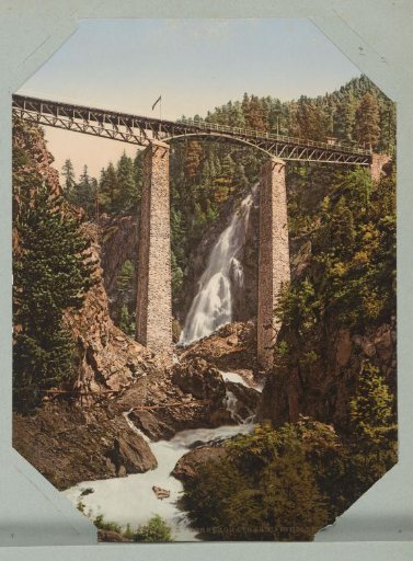 Findelenbach Viaduct in Switzerland