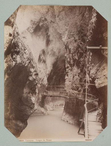 Bridge in the Trient Gorge