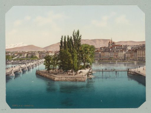 Île Rousseau in Geneva